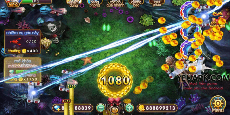 Cách hack game bắn cá đỉnh cao giúp game thủ săn thưởng hiệu quả Muốn hack game bắn cá, giành nhiều thưởng lớn thì hãy săn nhiều phần thưởng nhỏ trong game